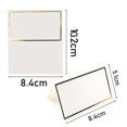 thumbnail image 4 of 150Pcs Place Cards with Foil Border Table Tent Cards Texture Seating Card Blank Escort Name Place Card for Table Setting, 4 of 5
