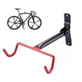 thumbnail image 3 of Colgador de bicicleta, gancho de montaje en pared, soporte de bicicleta plegable Horizontal, almacenamiento de bicicletas en garaje, polipasto de bicicleta, tornillos de alta resistencia, 3 of 5