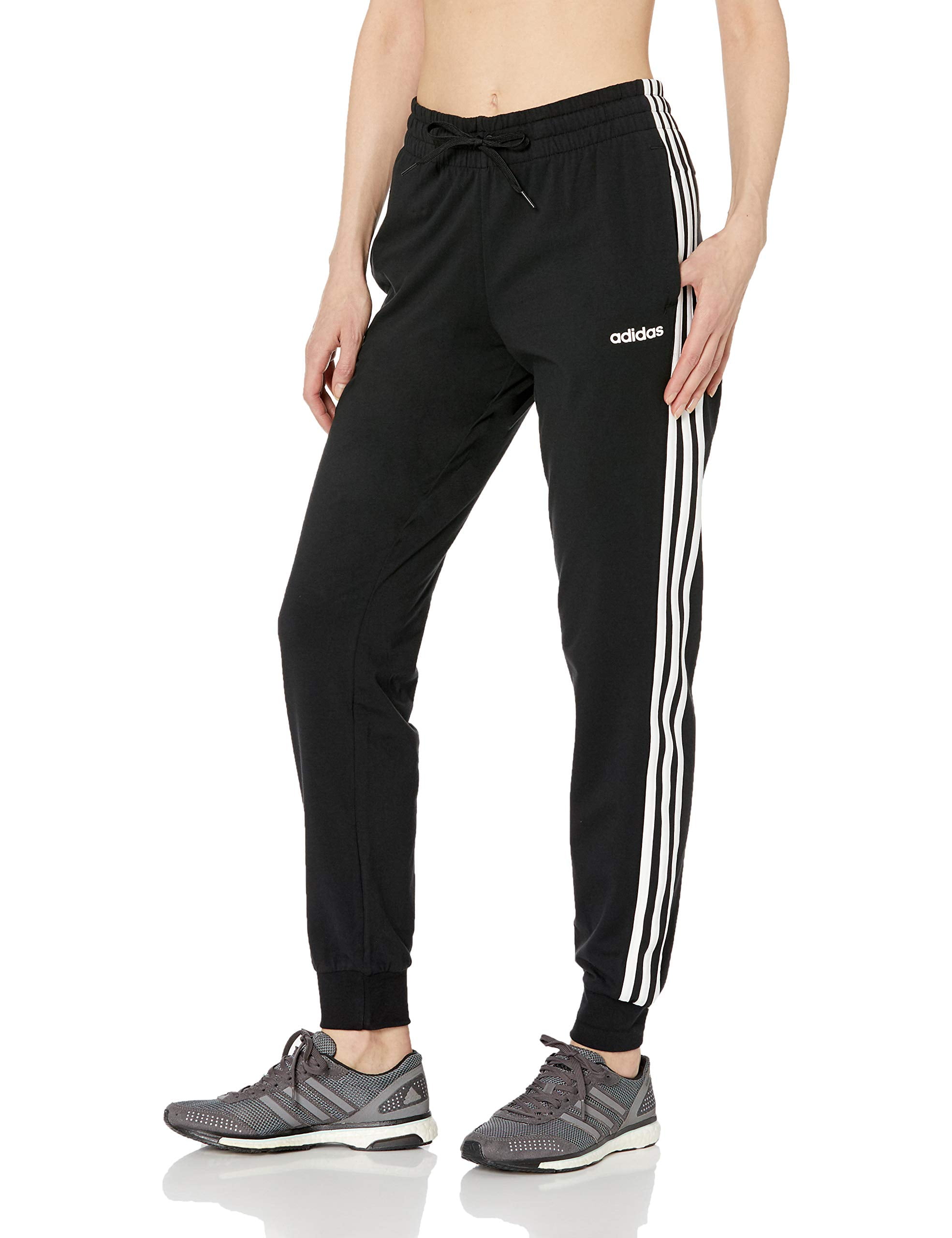 Women's Activewear Pants Large Side-Striped Joggers L - Walmart.com