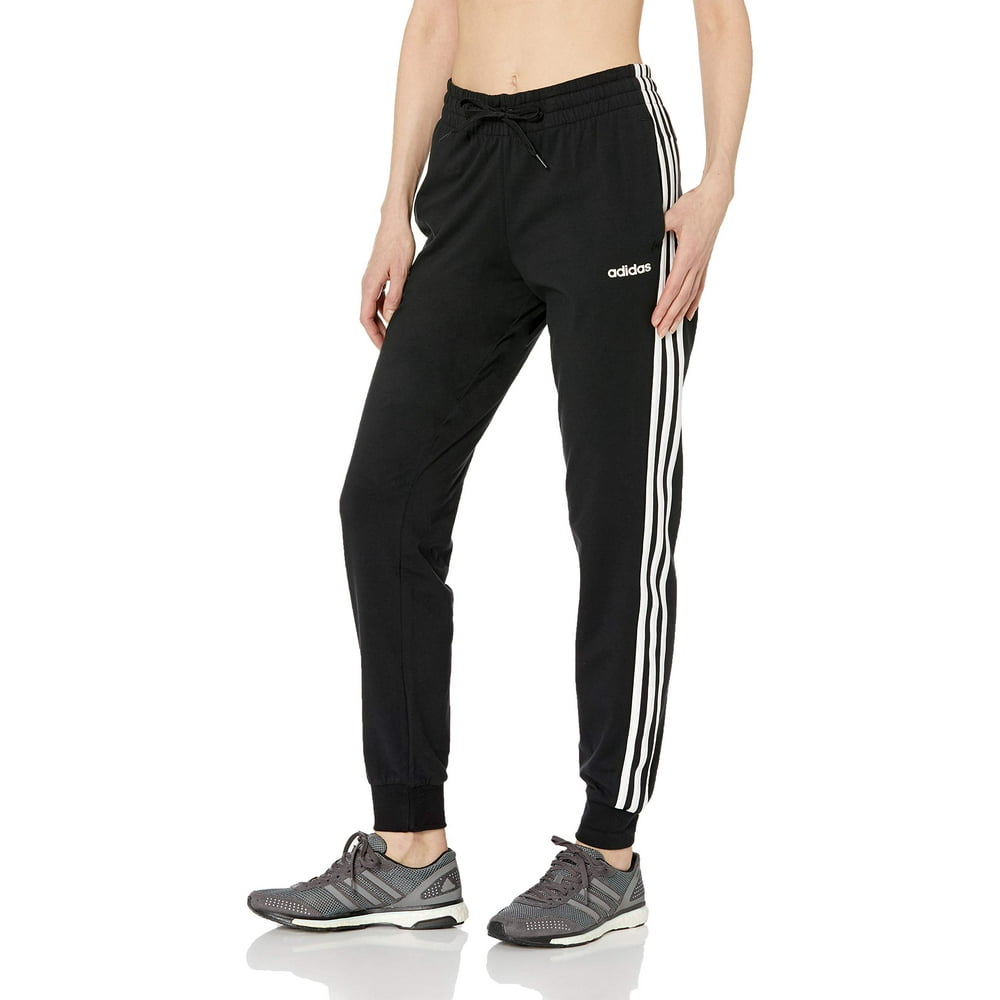 Adidas Women's Activewear Pants Large SideStriped Joggers L