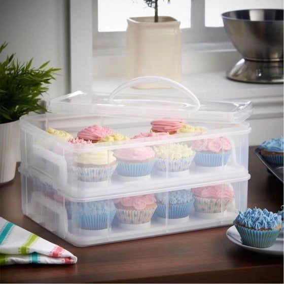 Kitchen & Dining Cupcake Carriers Mini Cupcake Carrier Fields Food