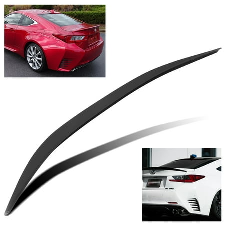 - Modifystreet For 15-18 Lexus RC200t/RC300/RC350/RC F F-Sport Style Flush Mount Rear Trunk Spoiler Wing