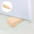 thumbnail image 3 of 10 topes de puerta de madera antideslizantes, cuñas de madera para la parte inferior de la puerta (10 x 3 x 3 cm)., 3 of 8