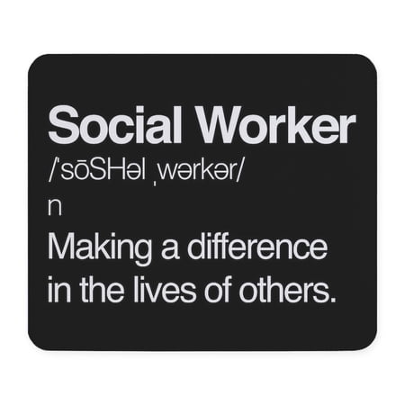CafePress - Social Worker Definition Mousepad - Non-slip Rubber Mousepad  Gaming Mouse Pad price history on PriceWatchPro