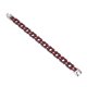 thumbnail image 5 of Pulsera de cadena de motocicleta pulsera estilo Rock and Roll accesorio de ropa negro rojo, 5 of 14