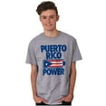 thumbnail image 4 of Puerto Rico Power PR Flag Pride Men's Graphic T Shirt Tees Brisco Brands S, 4 of 4