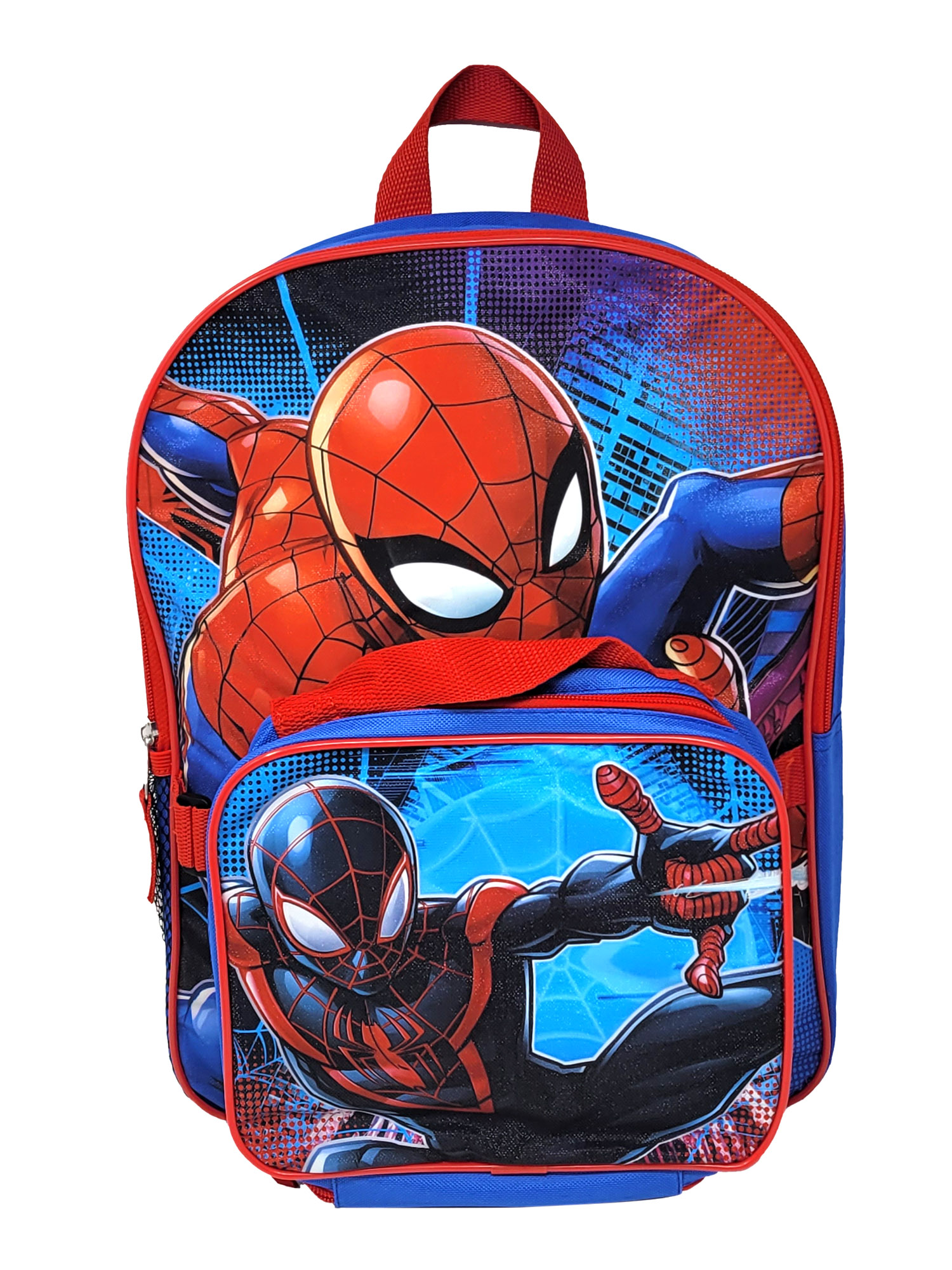 Spider-Man Backpack Lunch Bag Insulated 2 Piece Set