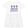 thumbnail image 3 of Inktastic Mardi Gras Princess Girls Toddler Dress, 3 of 5