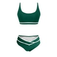 thumbnail image 4 of Summer Bathing Suits for Women Sport Swimsuits for Women Two Piece Bathing Suits Beach Swim Suits 2 Piece Bikini Sets for Women Sale, 4 of 7