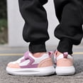 thumbnail image 7 of LYHaoo Kids Girls Lightweight Sneakers Soft Insole Hook and Loops Running Walking Shoes School Outdoor Play Shoes,Purple,Sizes 10.5(6.85") Little Kid, 7 of 7