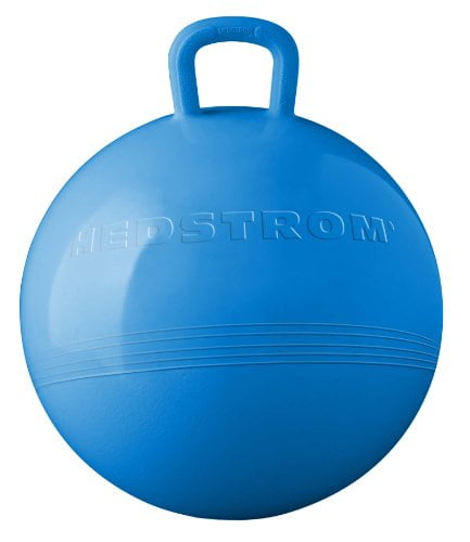18in Pump Included Bouncy Ball with Handles Bounce Ball Inpany Hopper Ball Jumping Balls for Kids Ages 3-6 