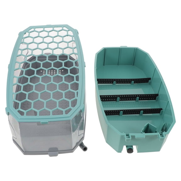 LOLIPPYY Turtle Platform and Escape-Proof Design for Easy Turtle Feeding and Habitat