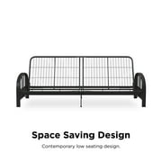 DHP Aiden Futon Frame, Black