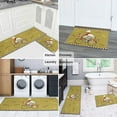 thumbnail image 4 of Kitchen Chef Design Mat Set of 2 Non Slip Kitchen Runner Rug Throw Rugs Indoor/Outdoor Floor Mat for Home Kitchen-17*24 + 17*47 inches, 4 of 5