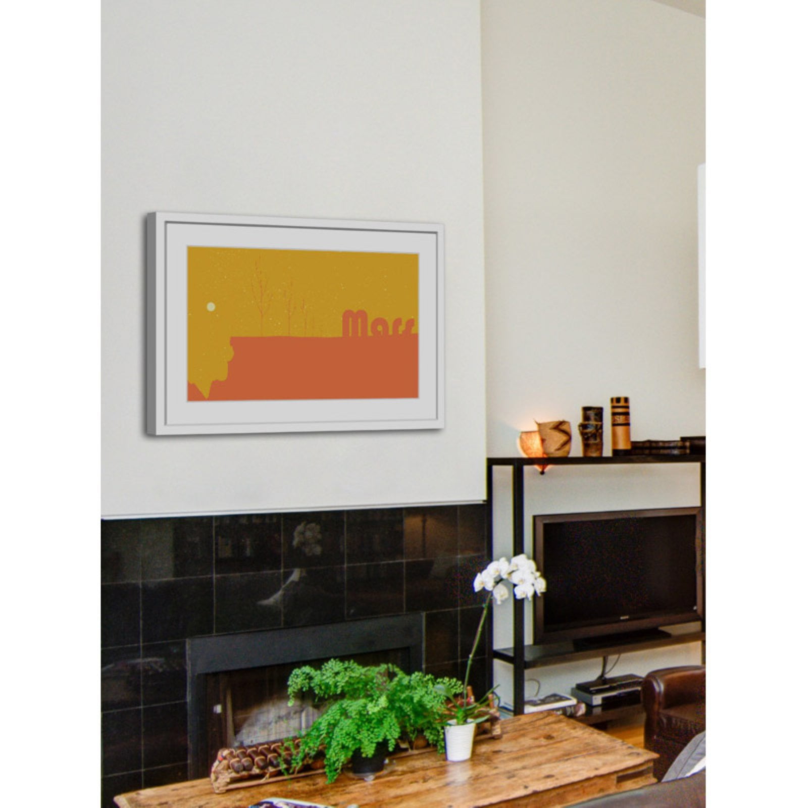 Marmont Hill "Mars" Framed Painting Print