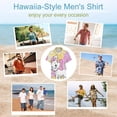 thumbnail image 6 of The Aristocats Mens Hawaiian Shirt Loose Fit Shirts - Short Sleeve And Button Down Hawaiian Shirt for Men with Pocket, 6 of 7