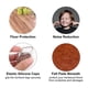 thumbnail image 3 of Non-Skid Couch Foot Pads for Homeowners with Transparent Tpe Material to Reduce Frictional Vibration and Noise 8Set, 3 of 4