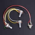 thumbnail image 3 of 1 Set of JB Bass Guitar Wiring Harness-Prewired with 3-500k Pots, 3 of 5