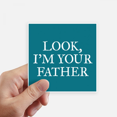 thumbnail image 1 of Pay Attention Relationship Listen Speak Sticker Square Waterproof Stickers Wallpaper Car Decal, 1 of 1