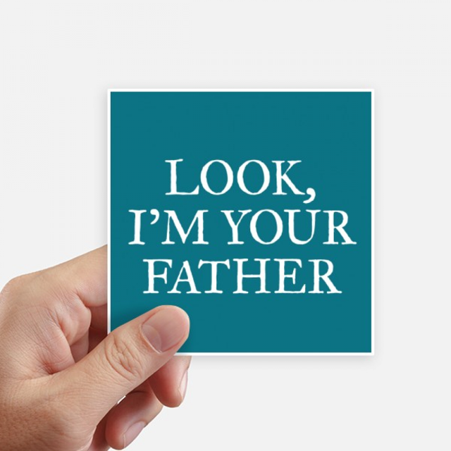 Pay Attention Relationship Listen Speak Sticker Square Waterproof Stickers Wallpaper Car Decal