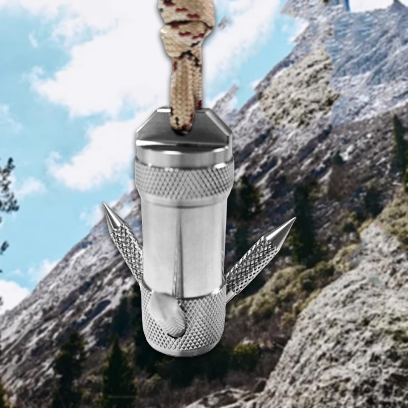 figatia Grappling Hook Climbing Claw for Mountain Climbing, Hiking, Outdoor Activity 3 Claw