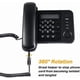 thumbnail image 3 of 2 Pack 360 Anti-Tangle Swivel Telephone Cord Detanglers, Black, 3 of 5