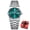 Silver Green, variant on Poedagar Elegant Watches For Women Waterproof Luminous Date Week Ladies Watch Quartz Stainless Steel Woman's Fashion Wristwatch