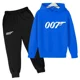 thumbnail image 4 of Conjunto de ropa deportiva de moda James 007 para niños y niñas, otoño y primavera, 2 piezas, informal, 4 of 5