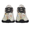 thumbnail image 5 of With God All Things Are Possible Wooden Cross Flowers Shoes Sneakers Black Size 5, 5 of 7