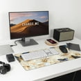 thumbnail image 6 of Cauagu Elegant Butterflies And Pearls for Large Mouse Pad,XXL Extended Gaming Mouse Mat Long Extended Desk Mat Big Desk Pad Mat(16 x 29.5in) for Work/Game/Office/Home, 6 of 8