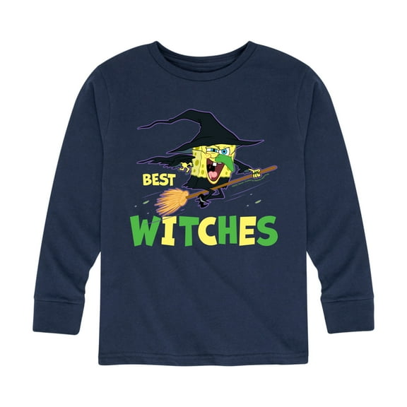 SpongeBob SquarePants - Best Witches - Toddler And Youth Long Sleeve Graphic T-Shirt