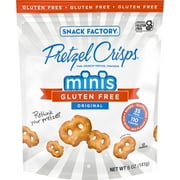 Snack Factory Pretzel Crisps Gluten Free Minis, Original Flavor, 5 oz