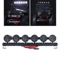 thumbnail image 1 of Luz del coche RC perfecl Multi-head Headlight Bar de tejado de metal 6 cabezas, 1 of 8