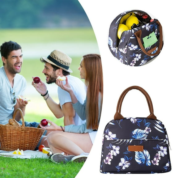Clearance Lunch Bag under $10 Lunch Bag for Women Men Insulated Lunch Box for Adult Reusable Lunch Tote Bag for Work Picnic School Or Travel Tote