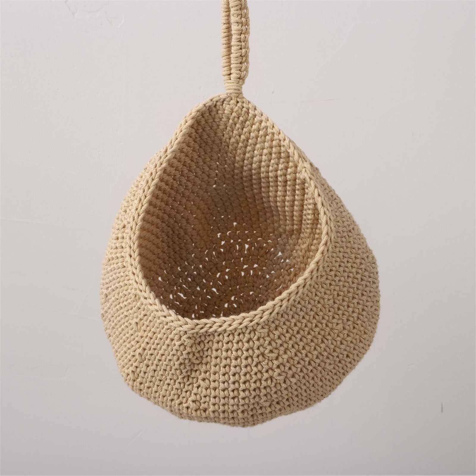 KIHOUT Potted Pans 1 Pack Of Jute Hanging Fruit Basket For Kitchen