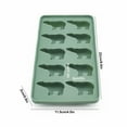 thumbnail image 3 of Noehoiugi Polar Bear Silicone Ice Cube Mold With Lid,10-Grid,Diy Ice Cube Mold For Drinks Desserts And Kitchen Accessory, 3 of 4