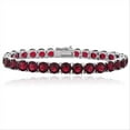 thumbnail image 3 of Red Swarovski Elements Tennis Bracelet, 3 of 3