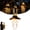 Black, variant on Glowing Halloween Witch Hats, Lighted Witch Hat Hanging Chime
