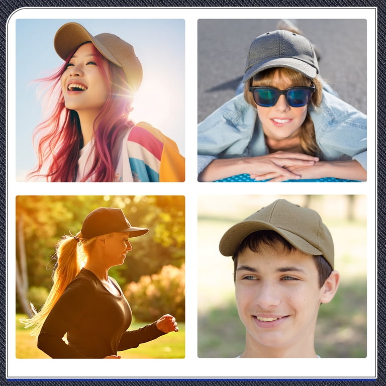 Bocaoying 3-Pack Washed Cotton Baseball Caps photo 3