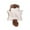 Brown, variant on Interactive Pet Toys for Cats and Dogs - Flying Squirrel Toy with Rattle Inside for Activities