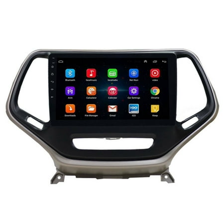 EUBUY Car Radio Stereo| For Jeep Cherokee 2015-2018 Android 11 Car Stereo Radio GPS MP5 Navi Apple Carplay WIFI 10" 2+32GB