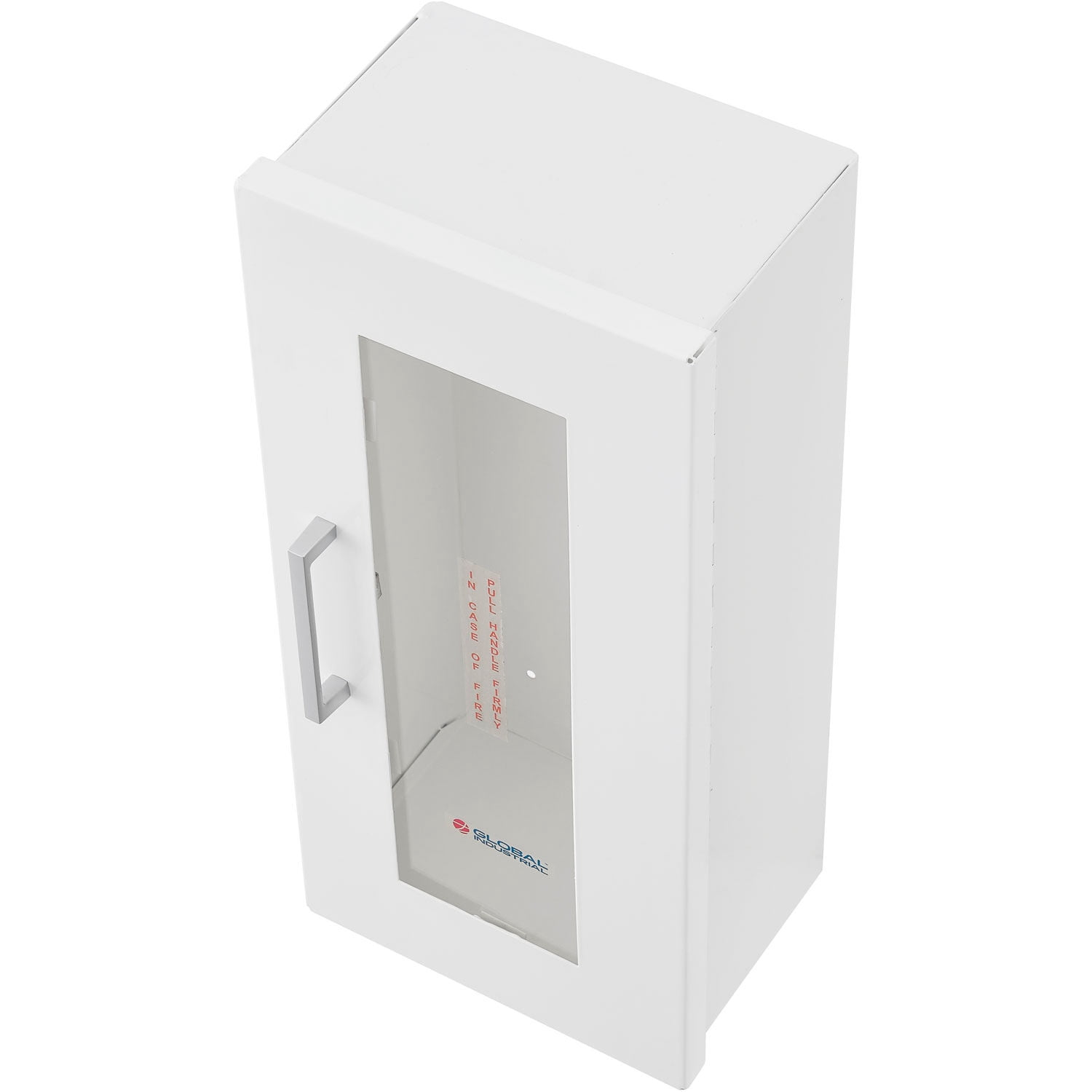 Global Industrial Fire Extinguisher Cabinet Surface Mount Fits 2-1/2-5 Lbs.