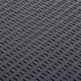 thumbnail image 4 of Mesa auxiliar de exterior Benzara 53 x 53 x 37 cm, ratán gris, 4 of 5