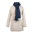 thumbnail image 5 of INSPIRE CHIC Women's Rectangle Shape Winter Warm Long Knitted Scarf Dark Blue 200x30cm/79x12', 5 of 5