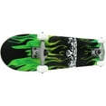 thumbnail image 2 of Krown Rookie Green Flame Planche à Roulettes Complet, 2 of 4