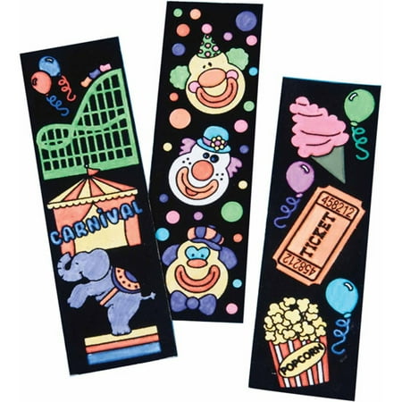 Carnival Bookmarks Craft Kit, 48 Pack - Walmart.com