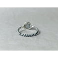 thumbnail image 5 of Heaven Crafts Round Moonstone Ring 925 Sterling Silver June Birthstone Gift For Her, 5 of 6
