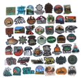 thumbnail image 2 of 50pcs Camping Landscape Sticker Outdoor Adventure Suitcase Laptop, 2 of 5