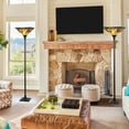 thumbnail image 5 of DOCHEER Tiffany Style Floor Lamp Torchiere Uplight 69" Tall, 5 of 6