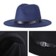 thumbnail image 4 of Sonducket Sombrero Dido, gorra de ala ancha de fieltro, gorra Vintage para mujer, sombrero cálido de invierno, accesorios de ropa de viaje para fiestas Sombreros azul Sonducket AP001042-01, 4 of 6